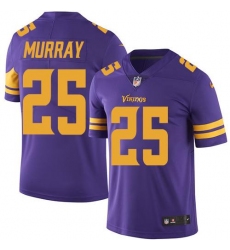 Nike Vikings #25 Latavius Murray Purple Men's Stitched NFL Limited Rush Jersey