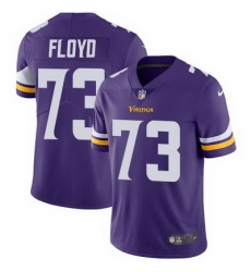 Nike Vikings #73 Sharrif Floyd Purple Team Color Mens Stitched NFL Vapor Untouchable Limited Jersey