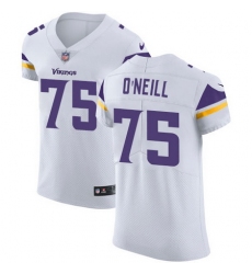 Nike Vikings #75 Brian O Neill White Mens Stitched NFL Vapor Untouchable Elite Jersey