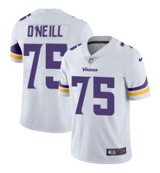 Nike Vikings #75 Brian O Neill White Mens Stitched NFL Vapor Untouchable Limited Jersey