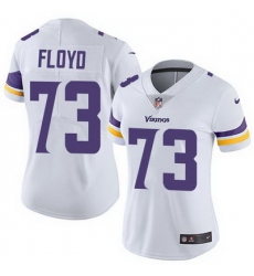 Nike Vikings #73 Sharrif Floyd White Womens Stitched NFL Vapor Untouchable Limited Jersey