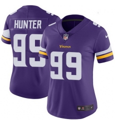 Nike Vikings 99 Danielle Hunter Purple Team Color Womens Stitched NFL Vapor Untouchable Limited Jersey