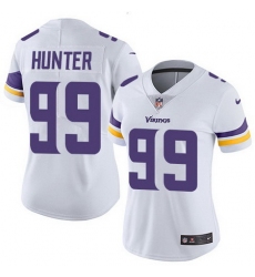 Nike Vikings 99 Danielle Hunter White Womens Stitched NFL Vapor Untouchable Limited Jersey
