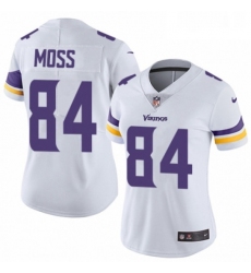 Womens Nike Minnesota Vikings 84 Randy Moss White Vapor Untouchable Limited Player NFL Jersey