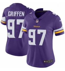 Womens Nike Minnesota Vikings 97 Everson Griffen Purple Team Color Vapor Untouchable Limited Player NFL Jersey