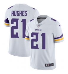 Nike Vikings #21 Mike Hughes White Youth Stitched NFL Vapor Untouchable Limited Jersey