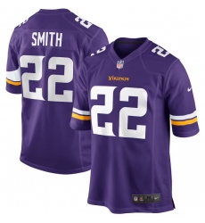 Toddler Nike Harrison Smith #22 Purple Minnesota Vikings Game Stitched Jersey