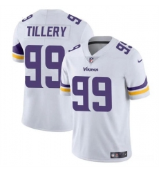 Youth Minnesota Vikings 99 Jerry Tillery White Vapor Untouchable Limited Stitched Jersey