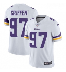 Youth Nike Minnesota Vikings 97 Everson Griffen White Vapor Untouchable Limited Player NFL Jersey