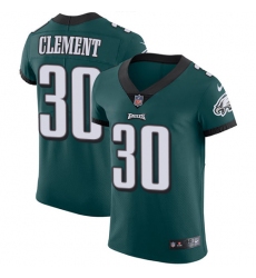 Men Nike Eagles #30 Corey Clement Midnight Green Team Color Stitched NFL Vapor Untouchable Elite Jersey