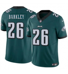 Men Philadelphia Eagles 26 Saquon Barkley Green 2023 F U S E  Vapor Untouchable Limited Football Stitched Jersey