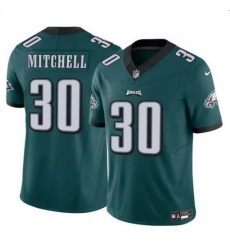 Men Philadelphia Eagles 30 Quinyon Mitchell Green 2024 Draft F U S E Vapor Untouchable Limited Stitched Football Jersey