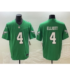 Men Philadelphia Eagles 4 Jake Elliott Green 2023 F U S E  Vapor Untouchable Limited Stitched Football Jersey