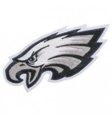Men Philadelphia Eagles Primary Team Logo Jersey Patch Biaog - 副本