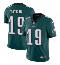 Mens Nike Philadelphia Eagles 19 Golden Tate III Midnight Green Team Color Vapor Untouchable Limited Player NFL Jerse