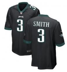 Men's Philadelphia Eagles Nolan Smith #3 Black Vapor Limited Stitched NFL Jersey