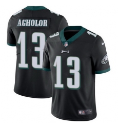 Nike Eagles #13 Nelson Agholor Black Alternate Mens Stitched NFL Vapor Untouchable Limited Jersey