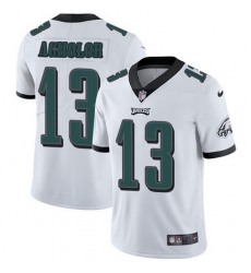 Nike Eagles #13 Nelson Agholor White Mens Stitched NFL Vapor Untouchable Limited Jersey