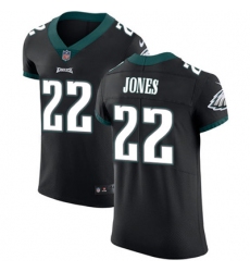 Nike Eagles #22 Sidney Jones Black Alternate Mens Stitched NFL Vapor Untouchable Elite Jersey