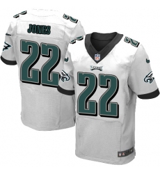 Nike Eagles #22 Sidney Jones White Mens Stitched NFL New Elite Jersey
