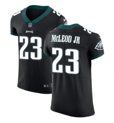 Nike Eagles #23 Rodney McLeod Jr Black Alternate Mens Stitched NFL Vapor Untouchable Elite Jersey