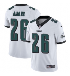 Nike Eagles #26 Jay Ajayi White Mens Stitched NFL Vapor Untouchable Limited Jersey