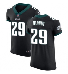 Nike Eagles #29 LeGarrette Blount Black Alternate Mens Stitched NFL Vapor Untouchable Elite Jersey