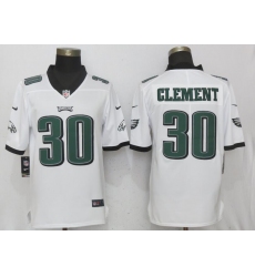 Nike Eagles #30 Corey Clement White Vapor Untouchable Player Limited Jersey