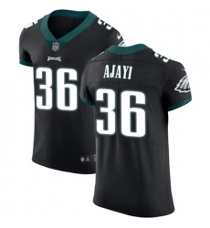 Nike Eagles #36 Jay Ajayi Black Alternate Mens Stitched NFL Vapor Untouchable Elite Jersey