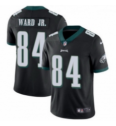 Nike Eagles 84 Greg Ward Jr  Black Alternate Men Stitched NFL Vapor Untouchable Limited Jersey