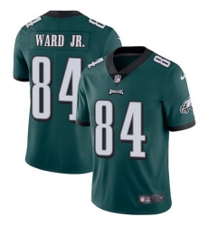 Nike Eagles 84 Greg Ward Jr  Green Team Color Men Stitched NFL Vapor Untouchable Limited Jersey