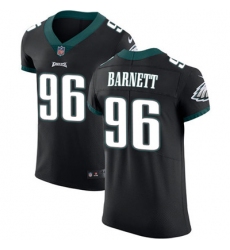 Nike Eagles #96 Derek Barnett Black Alternate Mens Stitched NFL Vapor Untouchable Elite Jersey