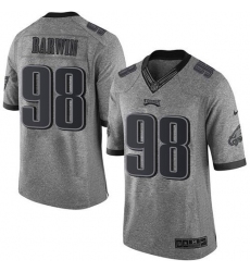 Nike Eagles #98 Connor Barwin Gray Mens Stitched NFL Limited Gridiron Gray Jersey