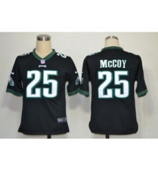 Nike Philadelphia Eagles 25 LeSean McCoy Black Game NFL Jersey