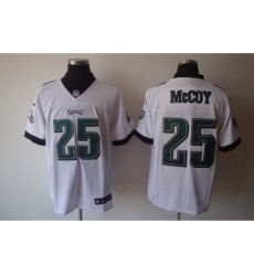 Nike Philadelphia Eagles 25 LeSean McCoy White Elite NFL Jersey