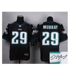 Nike Philadelphia Eagles 29 DeMarco Murray black Elite Signature NFL Jersey