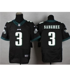 Nike Philadelphia Eagles 3 Mark Sanchez Black Elite NFL Jersey
