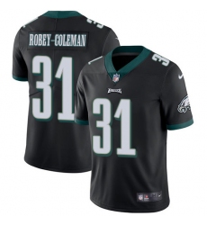 Nike Philadelphia Eagles 31 Nickell Robey Coleman Black Alternate Men Stitched NFL Vapor Untouchable Limited Jersey