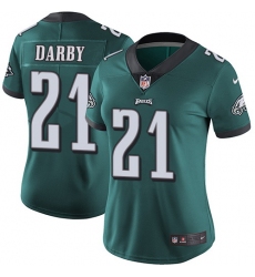 Nike Eagles #21 Ronald Darby Midnight Green Team Color Womens Stitched NFL Vapor Untouchable Limited Jersey