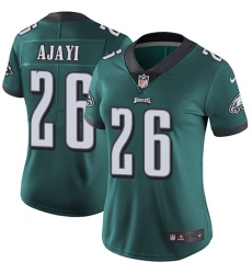 Nike Eagles #26 Jay Ajayi Midnight Green Team Color Womens Stitched NFL Vapor Untouchable Limited Jersey