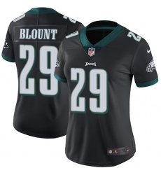 Nike Eagles #29 LeGarrette Blount Black Alternate Womens Stitched NFL Vapor Untouchable Limited Jersey