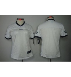 Nike Women Philadelphia Eagles Blank White Color Limited Jerseys