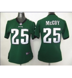 Women Nike Philadelphia Eagles 25# LeSean McCoy Green Jersey