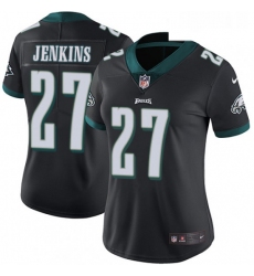 Womens Nike Philadelphia Eagles 27 Malcolm Jenkins Black Alternate Vapor Untouchable Limited Player NFL Jersey