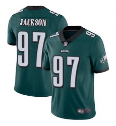Eagles 97 Malik Jackson Midnight Green Team Color Youth Stitched Football Vapor Untouchable Limited