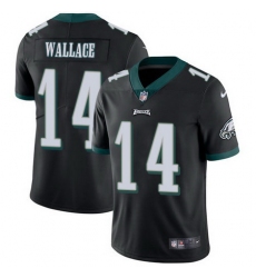 Nike Eagles #14 Mike Wallace Black Alternate Youth Stitched NFL Vapor Untouchable Limited Jersey