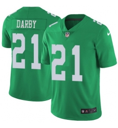 Nike Eagles #21 Ronald Darby Green Youth Stitched NFL Limited Rush Jersey