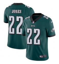 Nike Eagles #22 Sidney Jones Midnight Green Team Color Youth Stitched NFL Vapor Untouchable Limited Jersey
