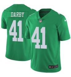 Nike Eagles #41 Ronald Darby Green Youth Stitched NFL Limited Rush Jersey
