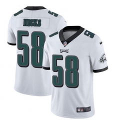 Nike Eagles #58 Jordan Hicks White Youth Stitched NFL Vapor Untouchable Limited Jersey